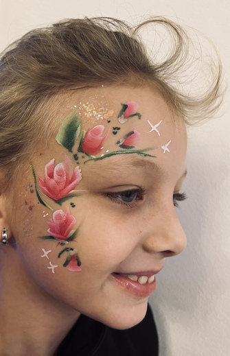 Facepaintinf ROSE
